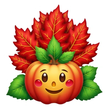 Una pradera con muchas setas y hadas sticker