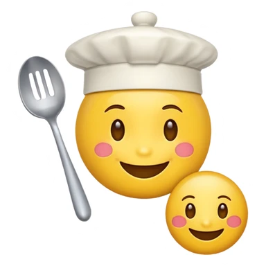 funny kitchen emoji sticker