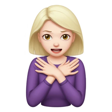 women back gout sticker