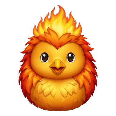 🔥+🐥 sticker