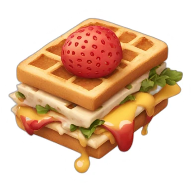 delicious food sticker