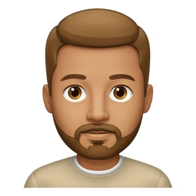 goatee beard sticker