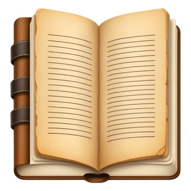 Director Script – bound pages with notes sticker