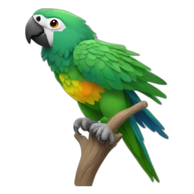 parrot-take a picture sticker
