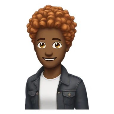 Cheveux rise sticker