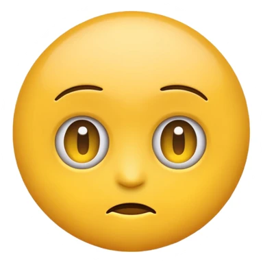 Emoji con mirada juzgadora  sticker