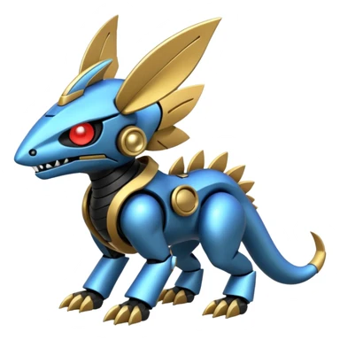 Mechanical Vernid-Primagen-Protogen-Fakémon-Pokémon-creature-fusion (full body) sticker