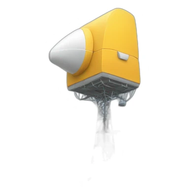 D'habitat antenne en-avant sticker