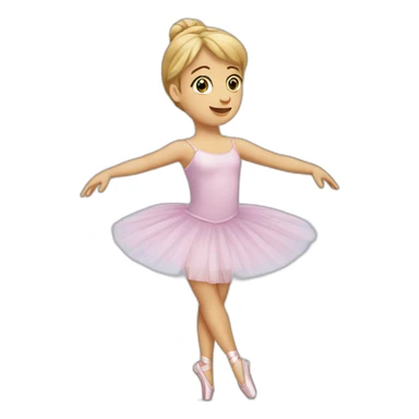Christian Drosten verkeidet als ballerina sticker