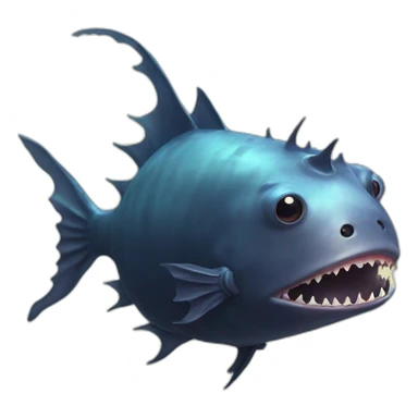 deep sea anglerfish sticker