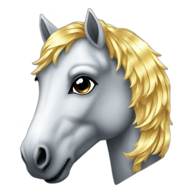 discoball horse sticker