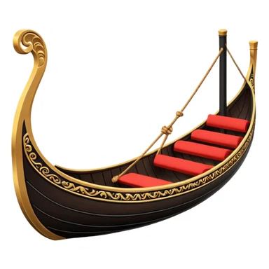 Ventian gondola sticker