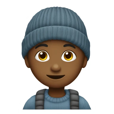 un enfant avec un pull sticker