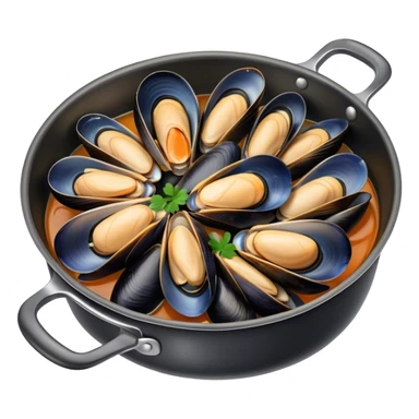 Mussels sticker