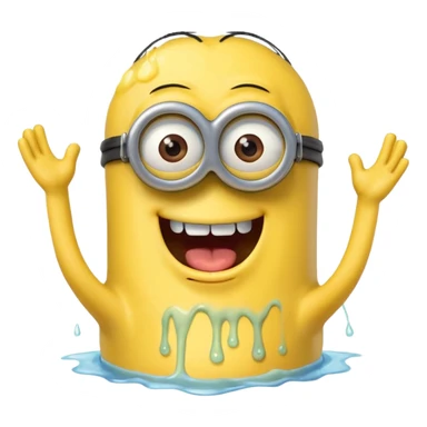 😭😀😃😄😁😆🤮minionBob esponja sticker