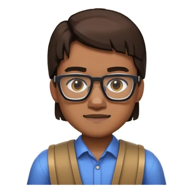 Discord w okularach Minecraft  sticker