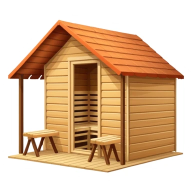 sauna tent sticker