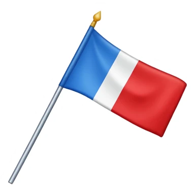 Emoji de drapeau avec les couleurs suivante : sticker
