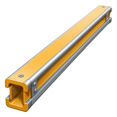 industrial metal beam, clean, no rust, as simple as possible sticker