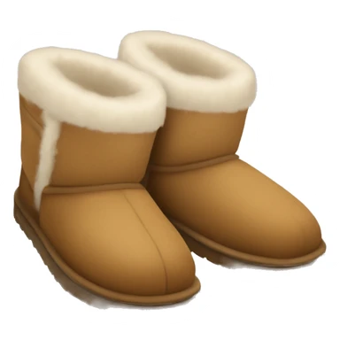 Pair of Ugg slippers  sticker