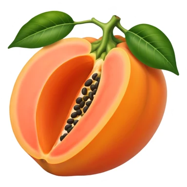 Juicy papaya sticker