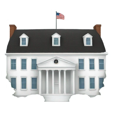 White House Building sticker