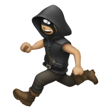 Thieves escape sticker