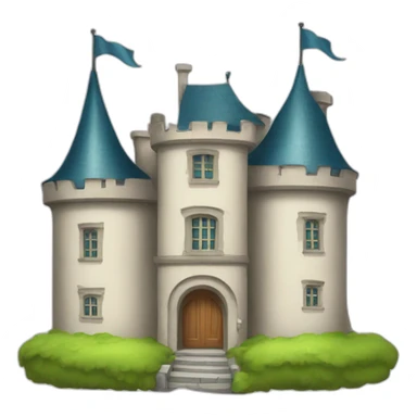 Château ambulant sticker