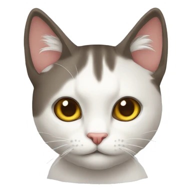 gato asombrado sticker