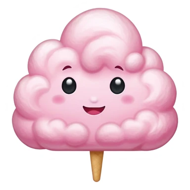 Pink cloud škole sticker