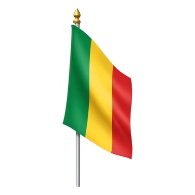 la bandera de Malí sticker