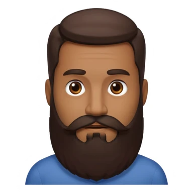 Longer beard. Only the beard, no face sticker