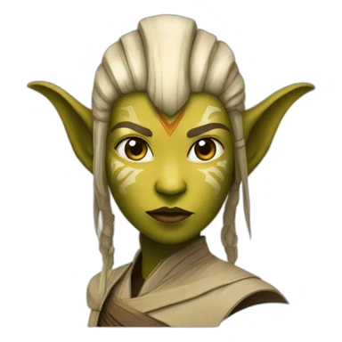 Asoka Tano star wars sticker