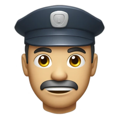 angry postman sticker