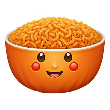 spanish brunt rice sticker