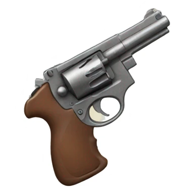 Joke gun sticker