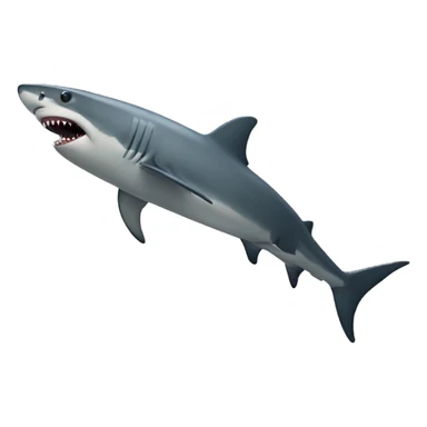 Shark with human legs sticker