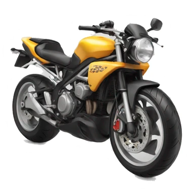 a motorbike that rears up on its rear wheel sticker