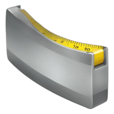 Metal Tape measure sticker