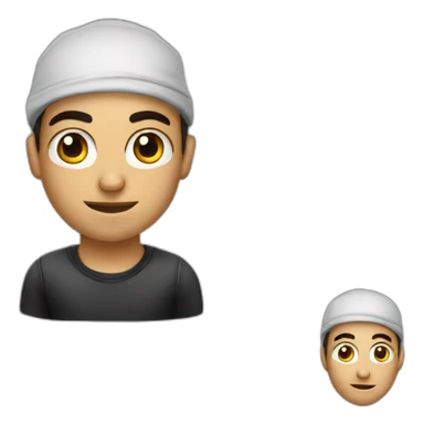 Palestine hacker young man sticker