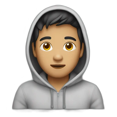 filipino guy with a hoodie sticker