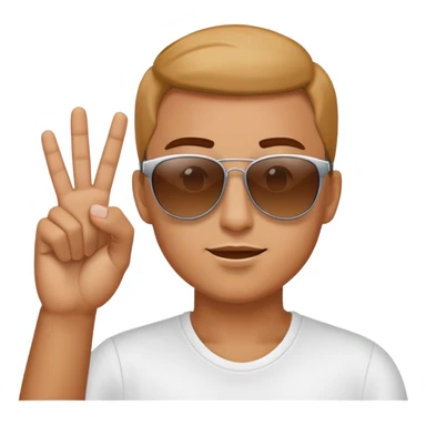 🫩 🕶️🤏🏻 sticker