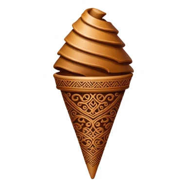 henna cone sticker