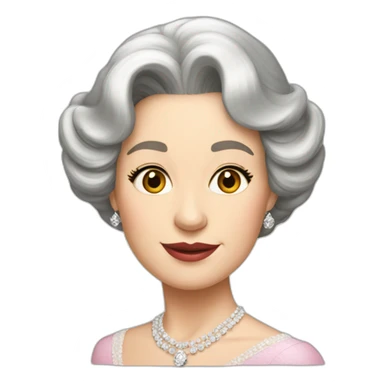 Old princess Margaret sticker
