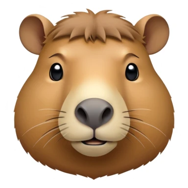 cinematic-noble-capybara-portrait-emoji,-poised-and-serene,-with-a-robust,-rounded-build-and-a-distinctly-capybara-head-featuring-a-broad,-slightly-flattened-face,-short-snout-and-small,-rounded-ears,-covered-in-soft,-earthy-fur sticker