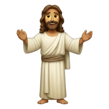 Jesus in israel sticker