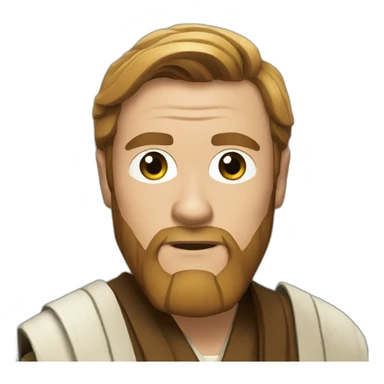 Sexy Obi wan sticker