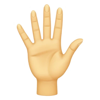2 in the pink 1 in the stink yellow hand emoji sticker