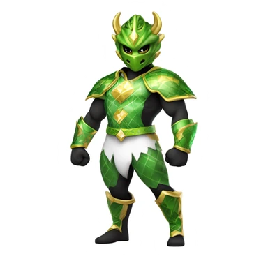 Green power ranger sticker