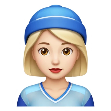 buz pıstının ustunde kayan ve yarısma ıcın elbıse gıymıs kadın emojisi sticker